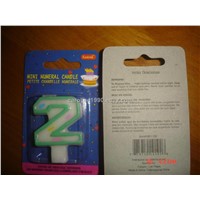 Numeral Number Candle 38