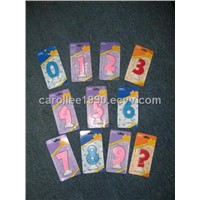 Numeral Number Candle 18