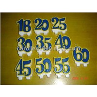 Numeral Number Candle 27