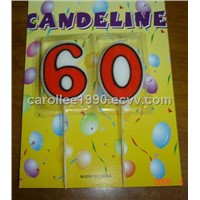 Numeral Number Candle 30