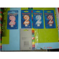 Party Birthday Numeral Number Candle (nc63)