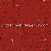 Silver Star Red Engineered Stone