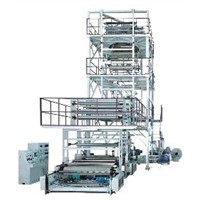 Three to Five Layers Co Extrusion Film Blowing Machine Set