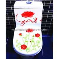 Toilet Decoration Sticker