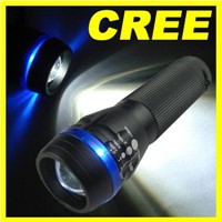 Zoomable 3 Mode CREE LED Flashlight Torch