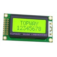 8X2 Character LCD Module Alphanumeric COB Type LCD Display (LMB0820A)
