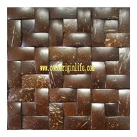 coconut mosaic tiles