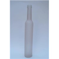 Forsted Glass Bottle for Red Wine