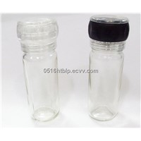 Spices Glass Bottle with Grinding Cap
