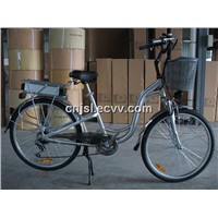 Two Batteries Alloy Electric Bicycle (JSL-TDH038XEA)