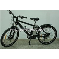 Mountain Bicycle with Front Motor