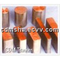 Titanium Clad Copper Bar
