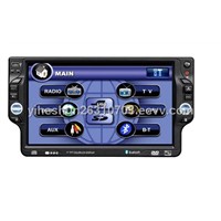 1-DIN 7.0 Inch TFT-LCD Car DVD Player