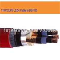 11kV XLPE PVC Cable to BS6622