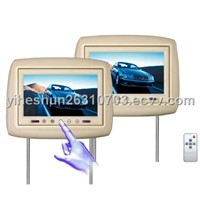 9" TFT Car Headrest Monitor +USB/SD