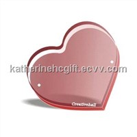Acrylic Heart Shape Photo Stand