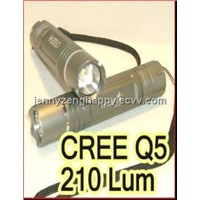 CREE Q5 LED 210 Lumens Mini Flashlight (TR-801)