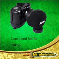 Camera Lens Sleeve Hood Hat Cap Cover for Nikon Lenses