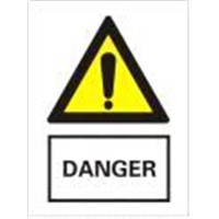 Warning Safety Signs - Danger