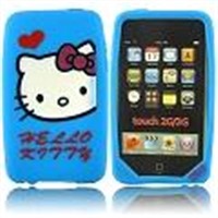 Hello Kitty Silicone Case for iPod Touch2 &amp;amp; Touch3