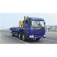JAC Three Axles Cargo Crane Truck