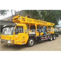 Water Well Drilling Rig with Truck (JBZ-350B)