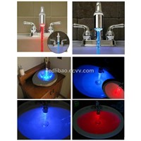 LED Color Changing Faucet Ligh