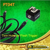 Universal Twin Hotshoe Flash Trigger (PT-04T)