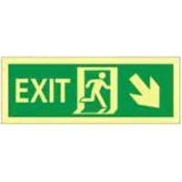 Photoluminescent Safety Signs - Exit