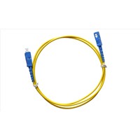 SC-SC SM Simplex 3.0 Fiber Optic Patch Cord
