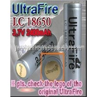 UltraFire Li-ion 18650 protection cover battery(UF-LC 18650)