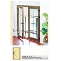 Aluminium Clad Wood Door / Aluminium Door