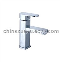 copper chrome basin faucet & mixer