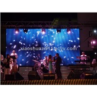 Flexible LED Video Curtain Display for Entertainment Outdoor Use