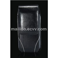 Wanjia Leather Case Mobile Phone Covering Black Bag