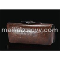 Wanjia Leather Mobile Phone Case Brown Bag