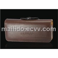 Wanjia Brown Mobile Phone Leather Case