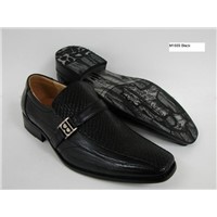 Men Dress Shoe (M1689, Black)