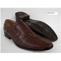 Men Dress Shoe (M1693 Brown)