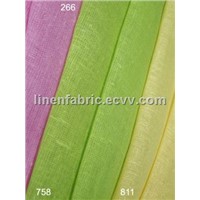 Decorative linen fabric