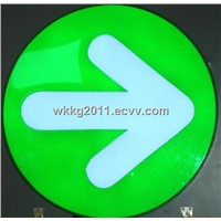 Led resin direction signs