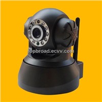 Wireless Pan Tilt Network Camera with Mic and Speaker (TB-PT02B)