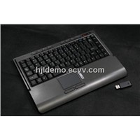 2.4GHz Wireless Multimedia Slim Mini Keyboard with Touchpad