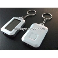 Portable Solar Flashlight with Keychain