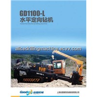 110T Horizontal Directional Drilling Rig with 1100KN Push Capacity
