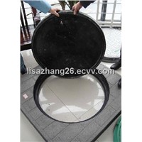 Manhoel Cover Square Frame with Inner Round