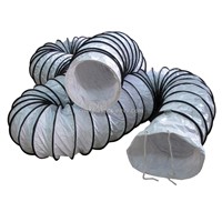 PVC Flexible Duct with Bugle Boot - 300mm*10m