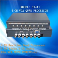 4 Channel Quad Processor with VGA ST411