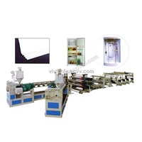 ABS,PS,HIPS and PMMA Sanitaryware Plate, Refrigerator Plate Extrusion Line