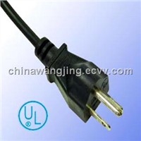 America UL Standard AC Power Cord 3 Pin Plug (NEMA 5-15P)